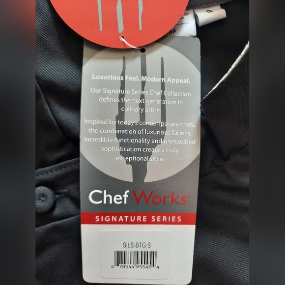 Chef Works Amalfi Signature Series Chef Coat NWT - Picture 11 of 11